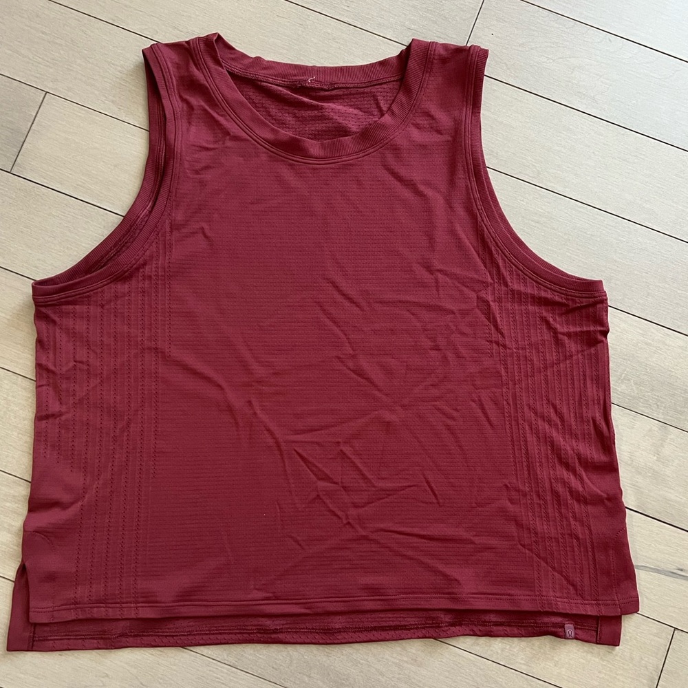 Lululemon, Train to Be Tank, size 10